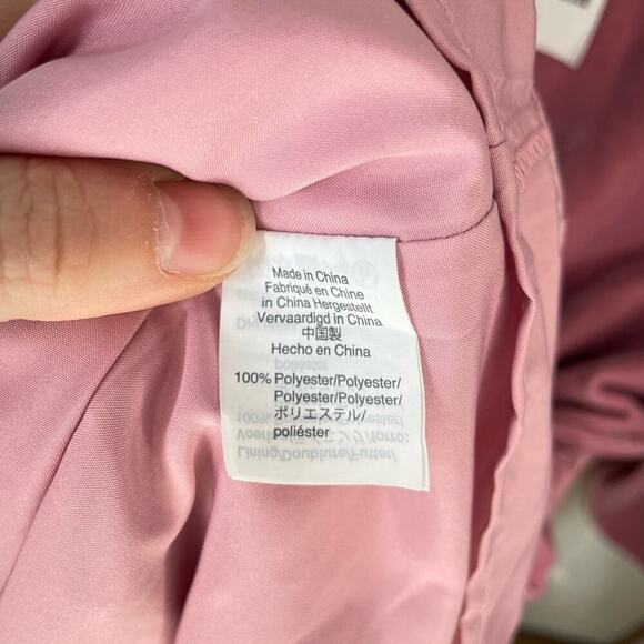 J. CREW NWT Pink Velvet Tulip Hem Dress Size 20 $98 MSRP - Picture 11 of 14